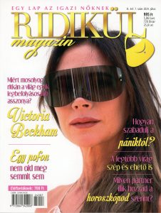 Victoria Beckham in Ridikul Magazine Hungary