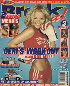 Geri Halliwell in Break Out Magazine Netherlands