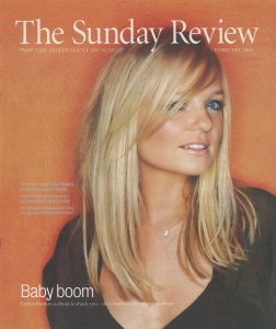 Emma Bunton in The Sunday Review